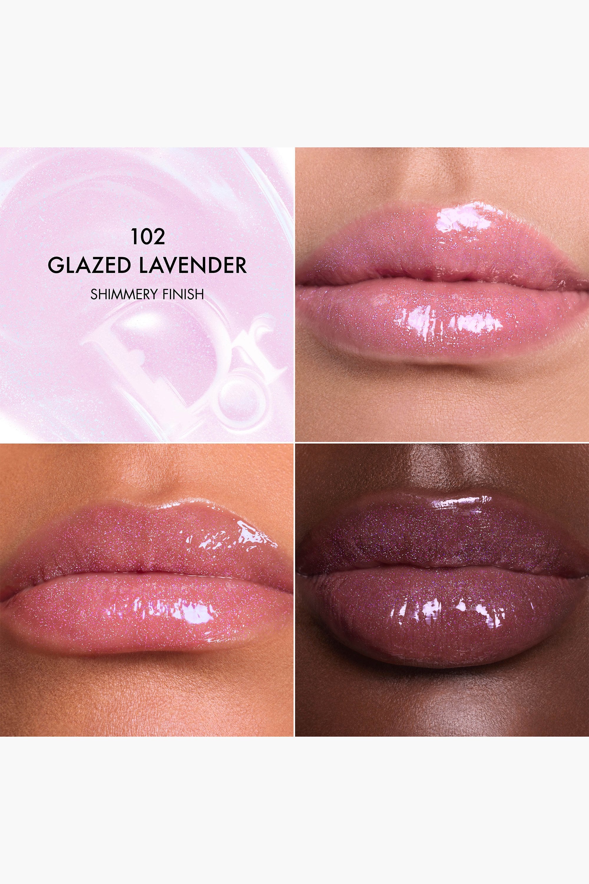 Dior Addict Lip Glow Butter 102 Glazed Lavender