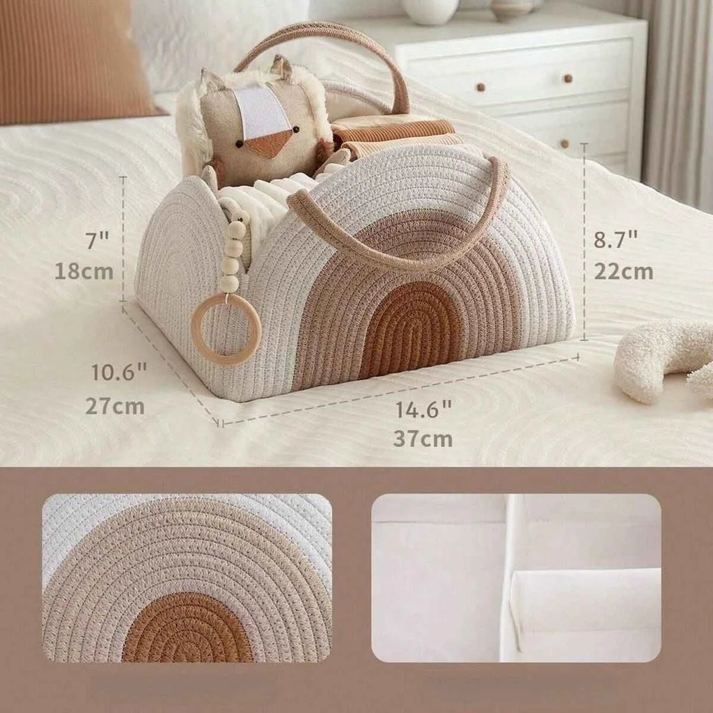 Baby Diaper Caddy Basket