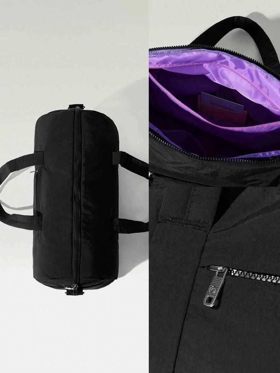 GLOWMODE Sac de sport zippé à double sangle - Grande capacité 16L