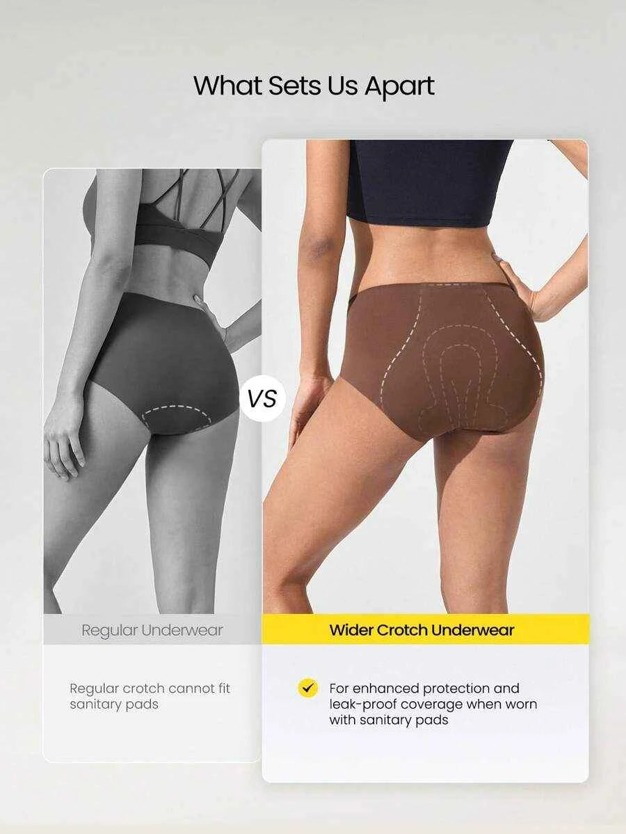 GLOWMODE Pack de 1 Culottes Étanches et Sécurisées Non Absorbantes à Séchage Rapide