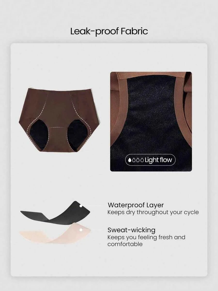 GLOWMODE Pack de 1 Culottes Étanches et Sécurisées Non Absorbantes à Séchage Rapide