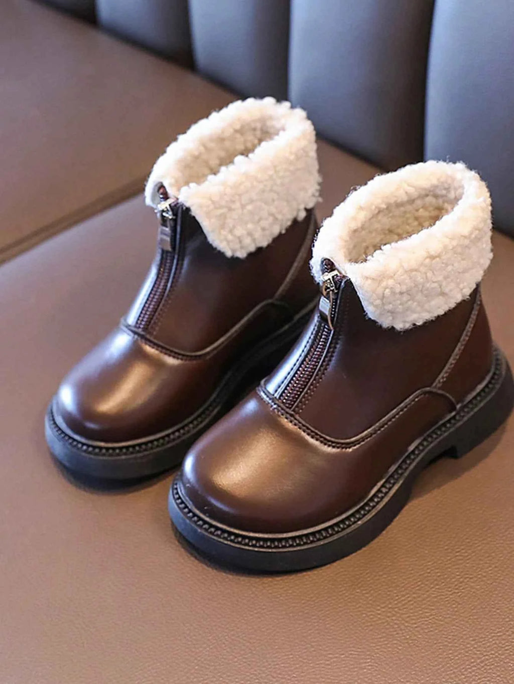 Boots With Front Zipper