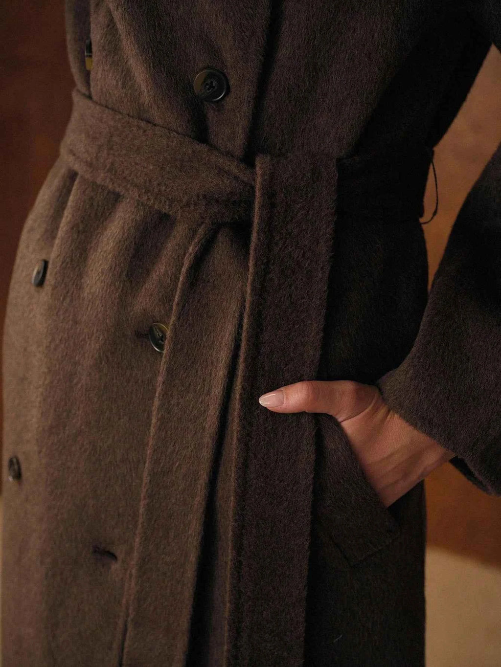 PREMIUM WOOL DOUBLE BREASTED OVERCOAT