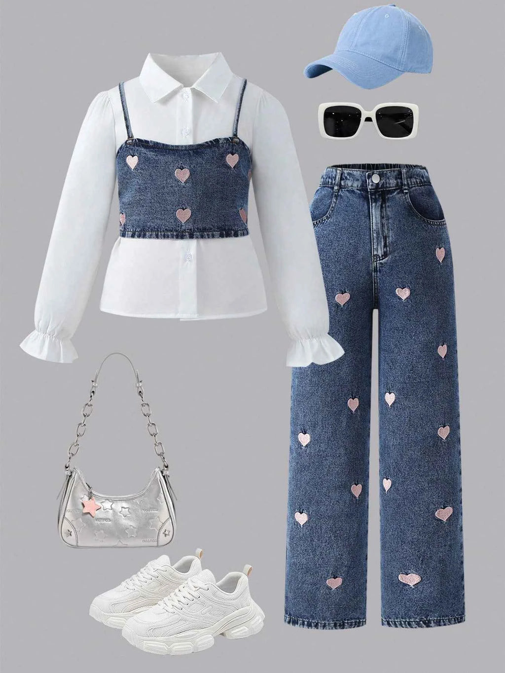 Girls Fall Outfits 3pcs/Set