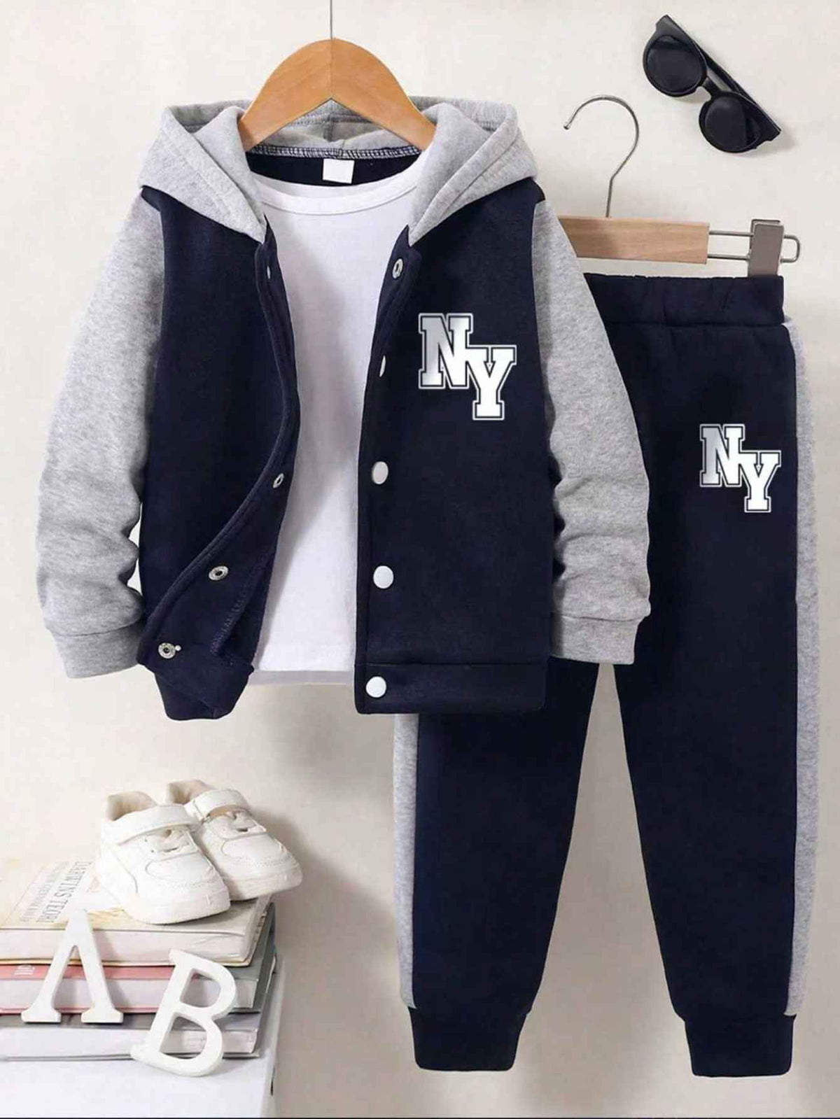 Boy Hoodie Jacket And Sweatpants Set
