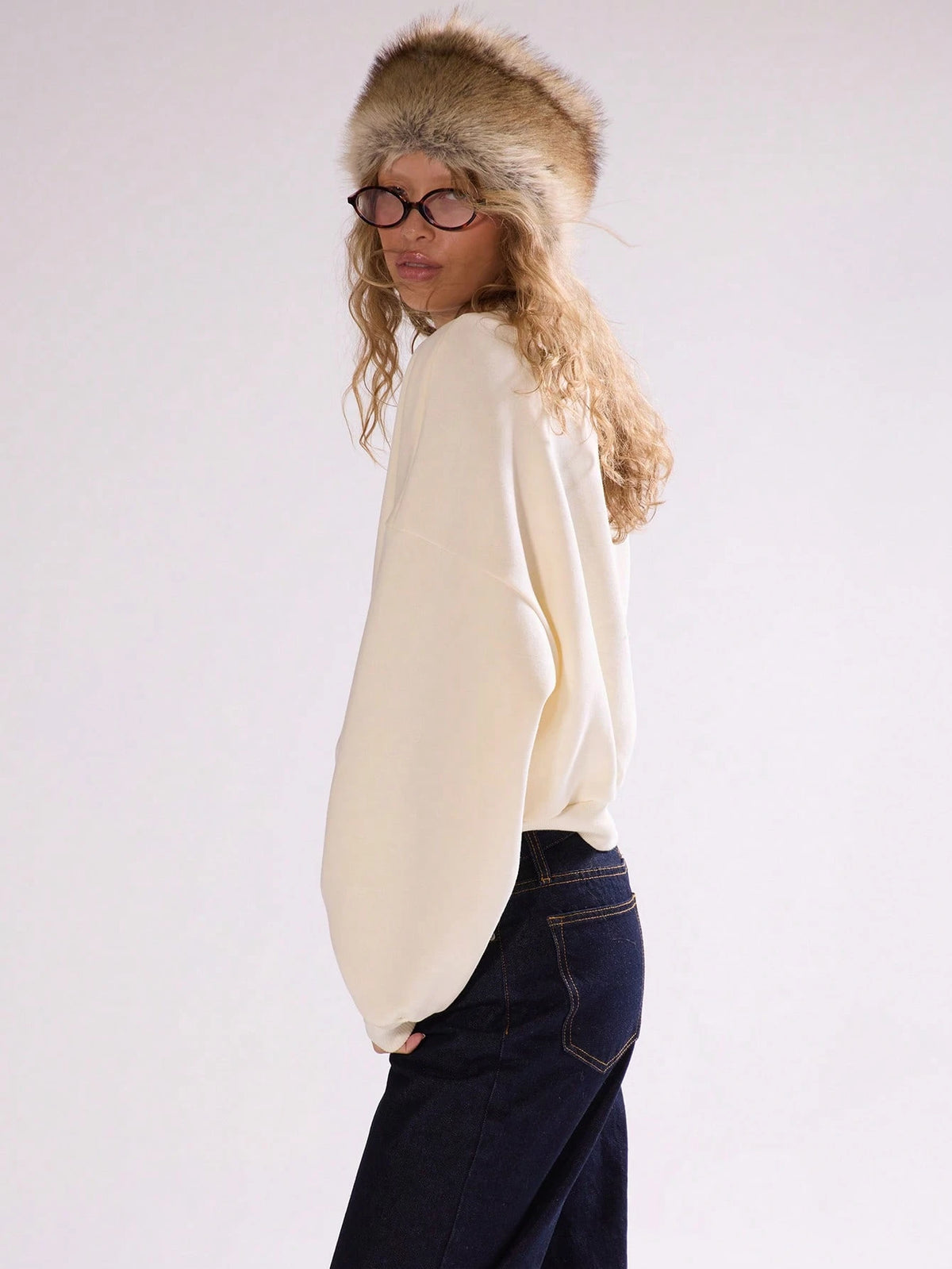 Skiing Teddy Bear Sweatshirt