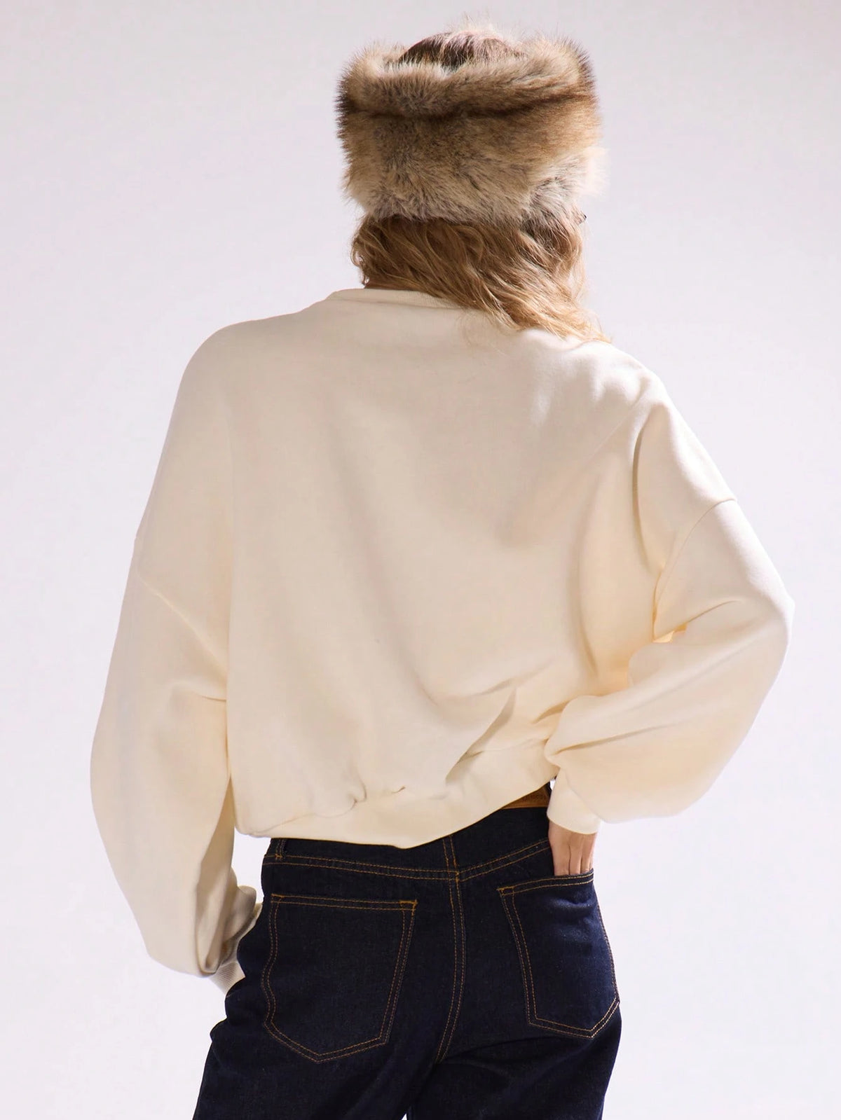 Skiing Teddy Bear Sweatshirt