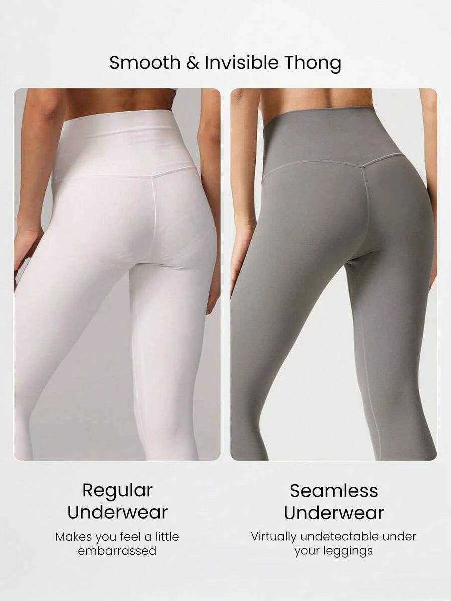 GLOWMODE 4 Pack Culottes Thongs Légers et Respirants sans Coutures pour Entraînement Quotidien