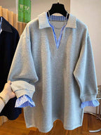 Plus Size Pullover Sweatshirt