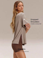 T-shirt Quotidien Oversize Everymode GLOWMODE en Tencel Modal