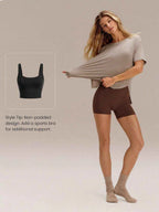 T-shirt Quotidien Oversize Everymode GLOWMODE en Tencel Modal