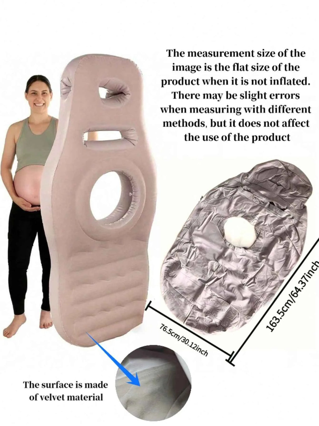 Pregnancy Body Pillow With Abdominal Hollow Hole
