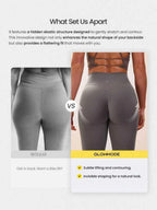 GLOWMODE 26" Powersculpt™ Préparez-vous au décollage Leggings de compression à séchage rapide à poches latérales