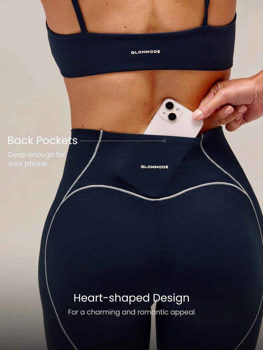 GLOWMODE Leggings Buttery-Soft à Taille Haute pour Amateur de Workout