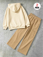 2pcs/Set Boys Casual Outfit