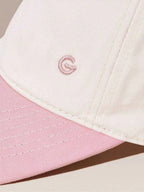 Casquette de baseball brodée GLOWMODE No Bad Hair Days avec visière contrastée