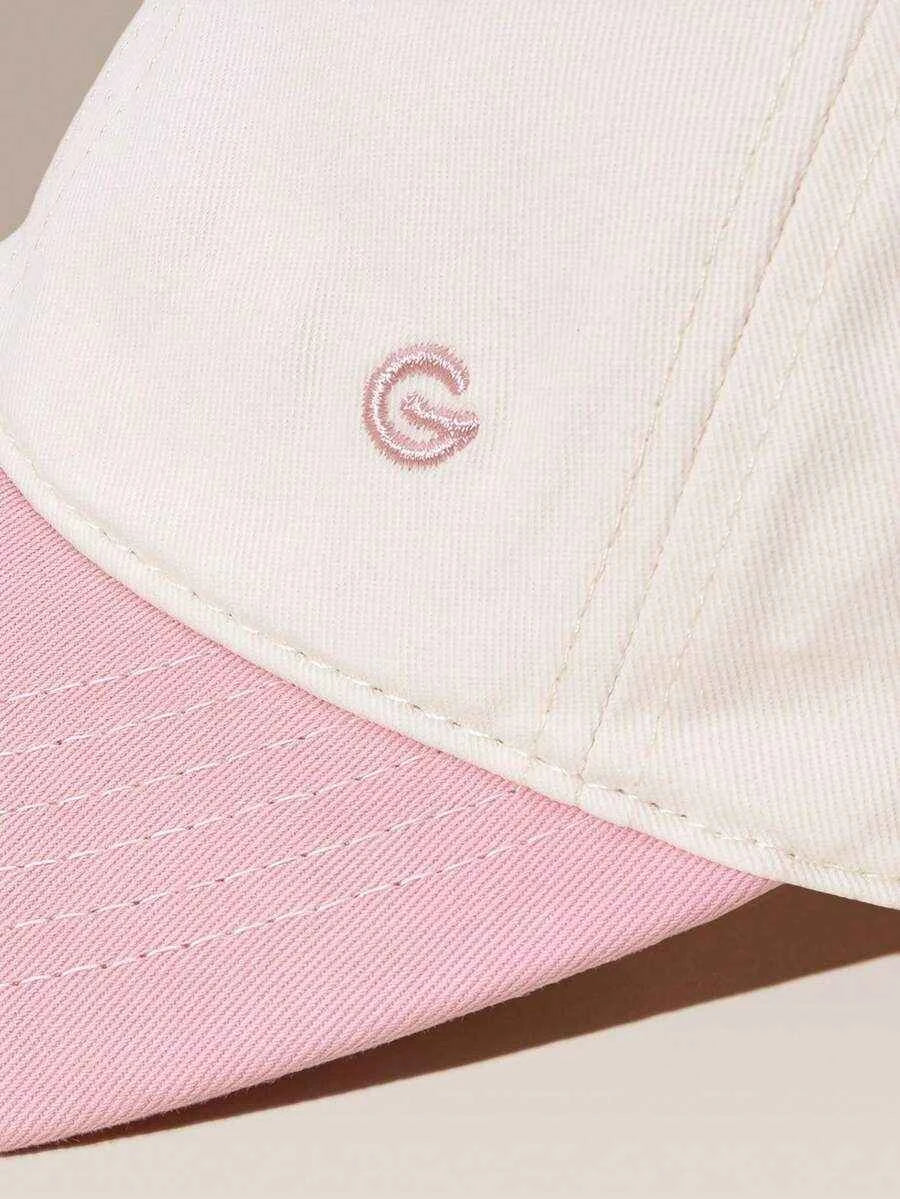 Casquette de baseball brodée GLOWMODE No Bad Hair Days avec visière contrastée