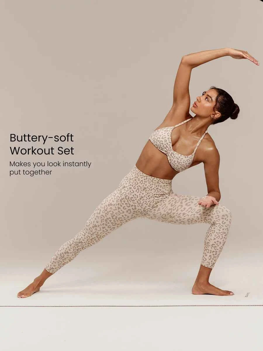 Soutien-gorge Demi Seamless Wild Glow Léopard de GLOWMODE