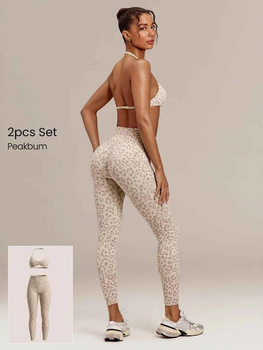 Soutien-gorge Demi Seamless Wild Glow Léopard de GLOWMODE