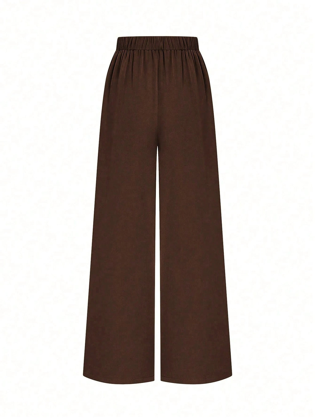 Women's Black High Waist Pleated Wide Leg Suit Pants