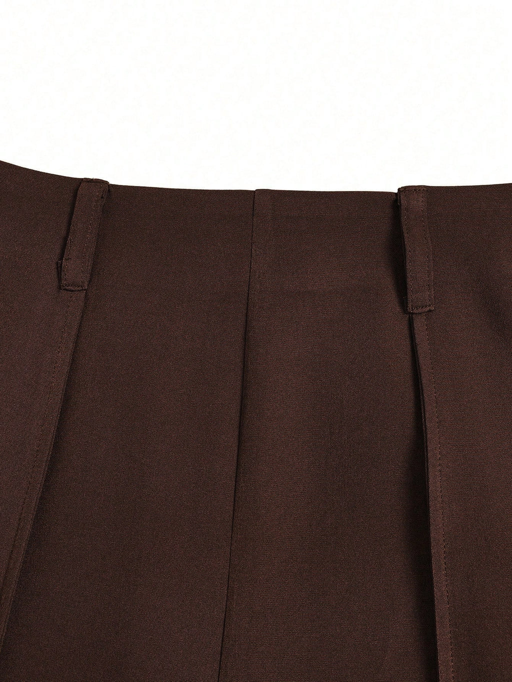 Women's Black High Waist Pleated Wide Leg Suit Pants