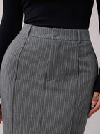 Plus Size Women's Vintage Elegant Straight Pencil Skirt