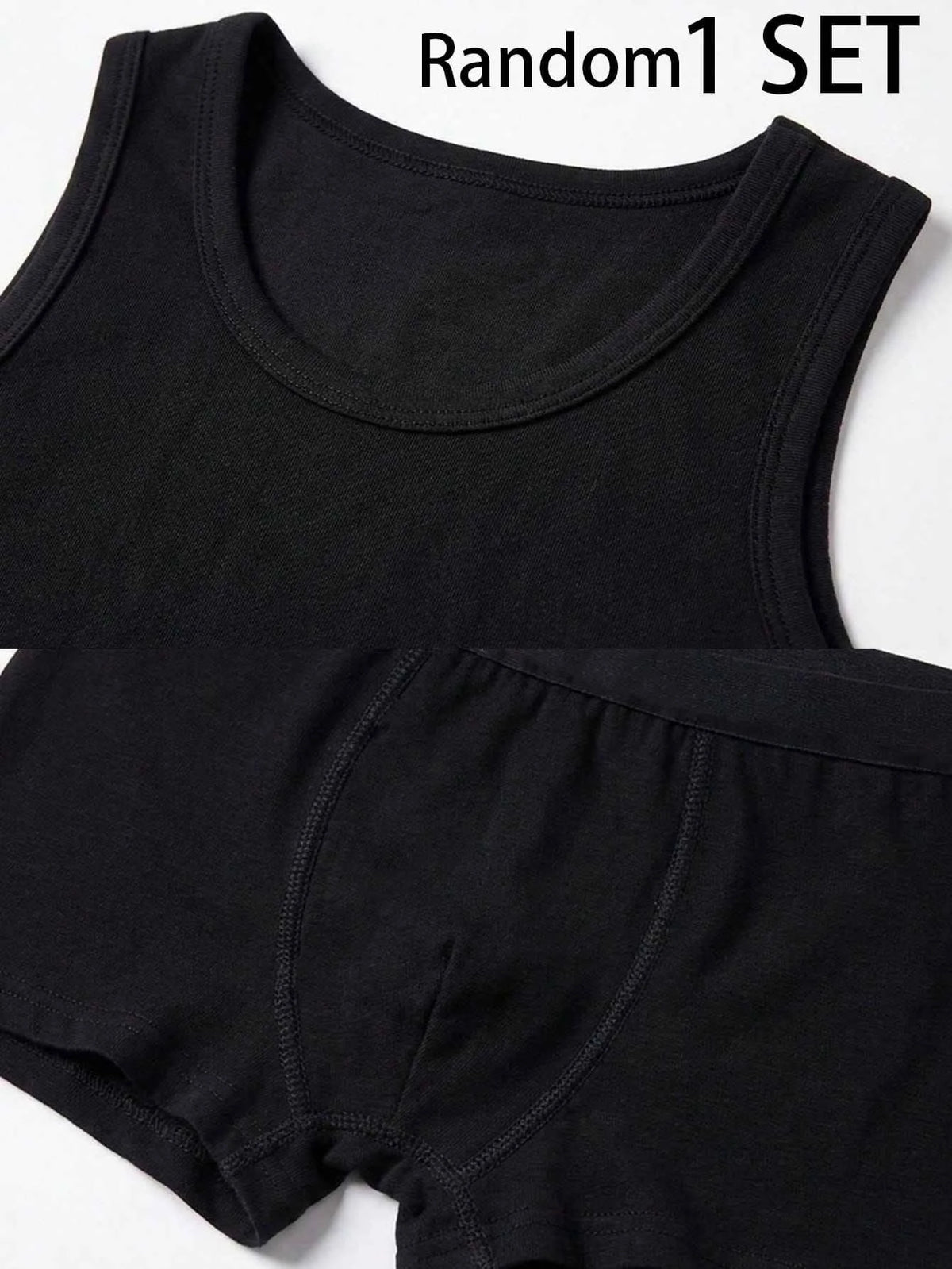1 Set Tween Boys Top & Boxer Briefs Set