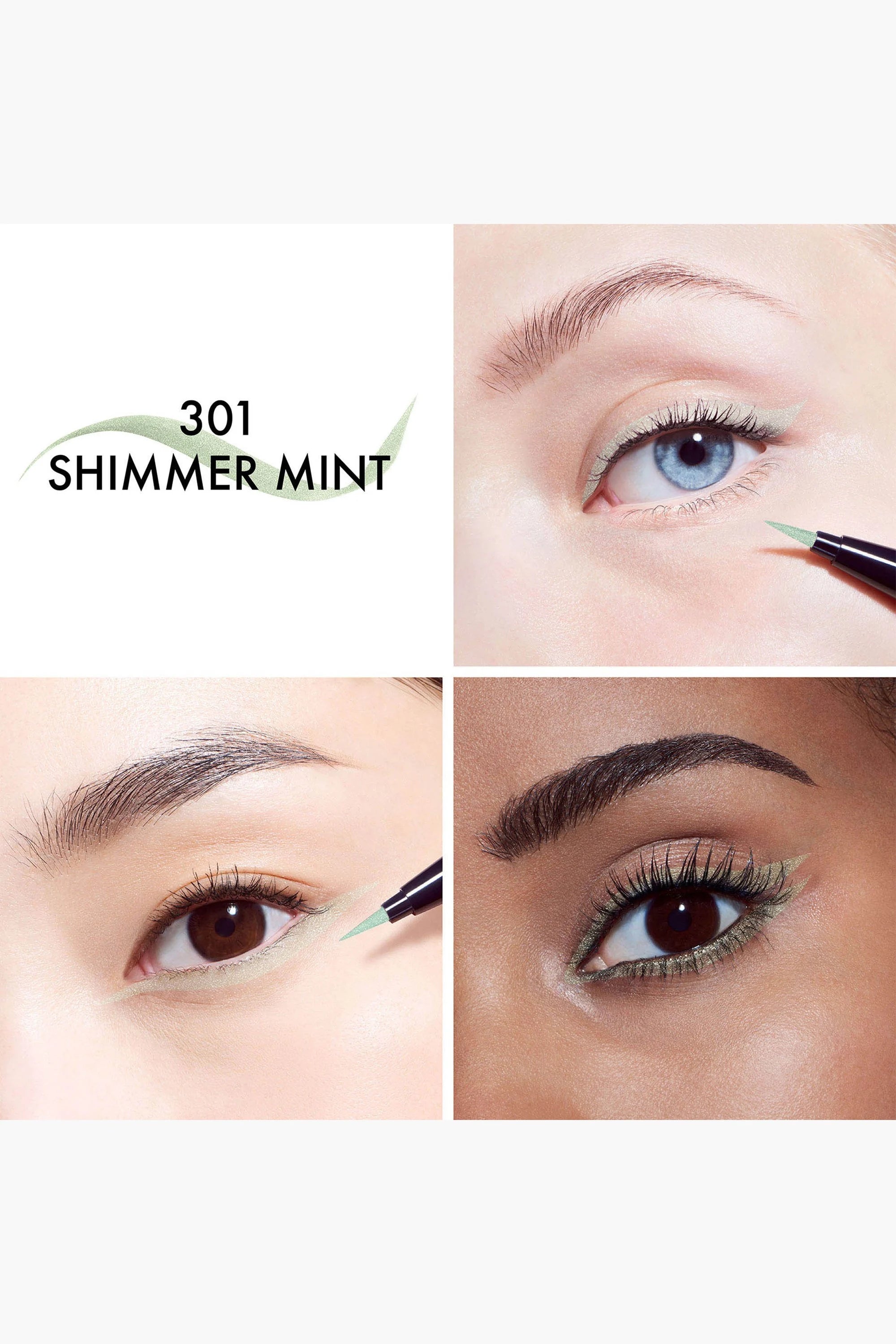Diorshow Liquid Liner Eyeliner 301 Shimmer Mint