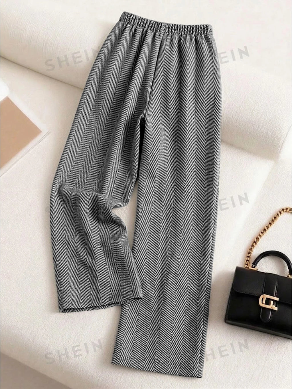 Plus Size Women's Casual Slim Fit Long Trousers