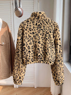Plus Size Lambswool Sweatshirt Fall