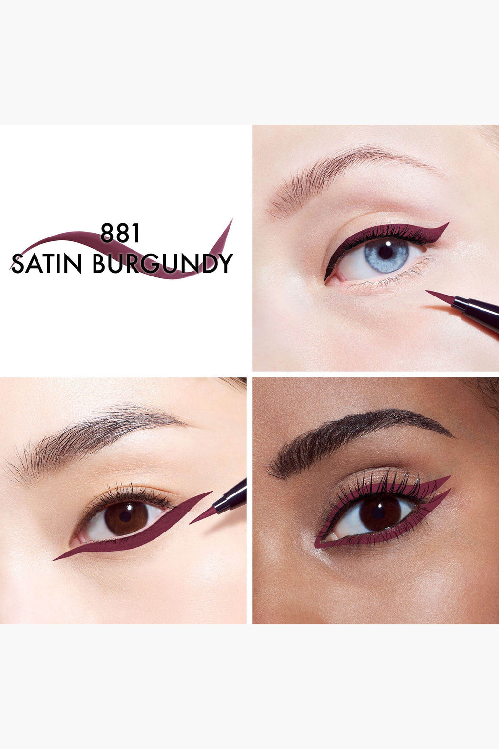 Diorshow Liquid Liner Eyeliner 881 Satin Burgundy