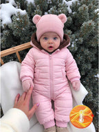 Baby Girls Padded Romper Jumpsuit