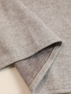 Women's Oatmeal Brown Overcoat