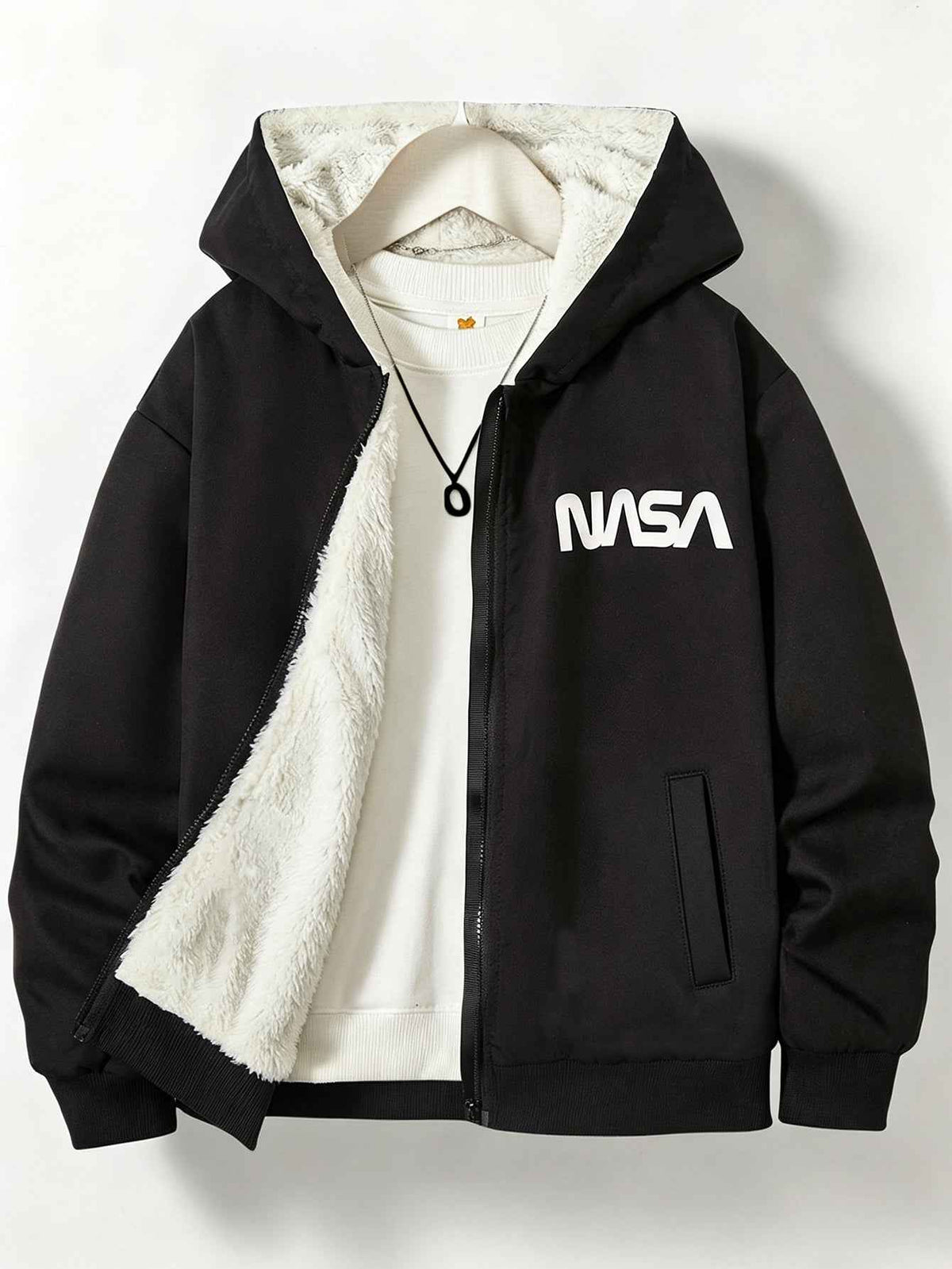 Boy Camouflage Print Hooded Long Sleeve Jacket