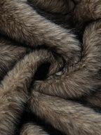 New Faux Fur Loose Coat